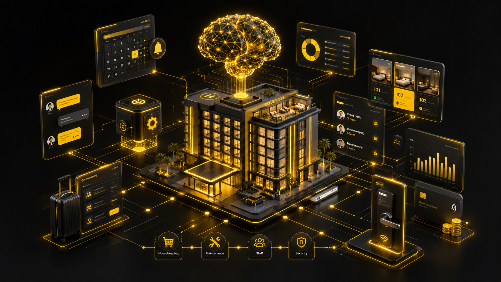 Thon Oracle connected hotel operations overview